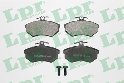 Колодки тормозные дисковые LPR 05P216