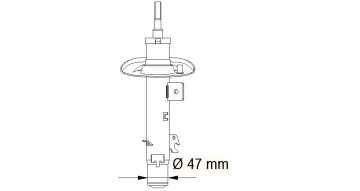Амортизатор KYB 339709