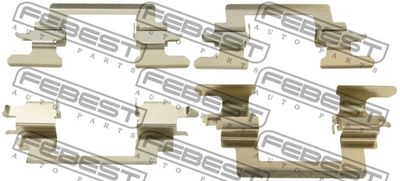 Комплект монтажный тормозных колодок FEBEST 0403CS1AF
