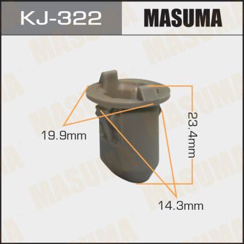 Клипса крепежная Masuma KJ322