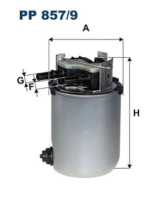 Фильтр топливный FILTRON PP8579
