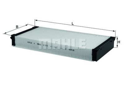 Фильтр салона MAHLE LA322