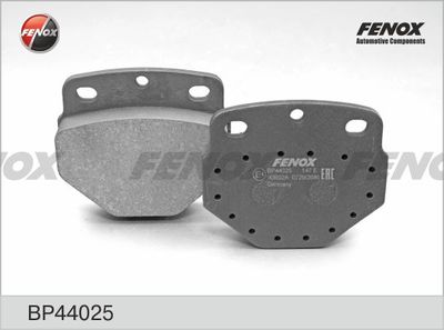Колодки тормозные дисковые FENOX BP44025