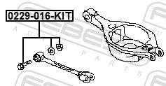 Болт NISSAN 55226JA00B
