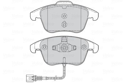 Колодки тормозные передние VALEO 302261