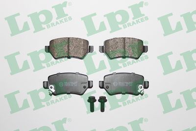 Колодки тормозные дисковые LPR 05P811