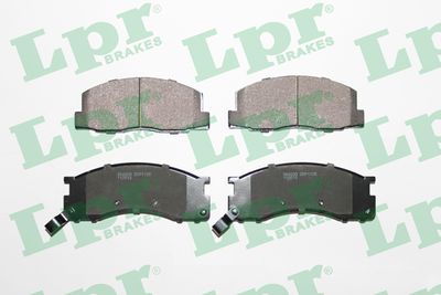 Колодки тормозные передние LPR 05P1126