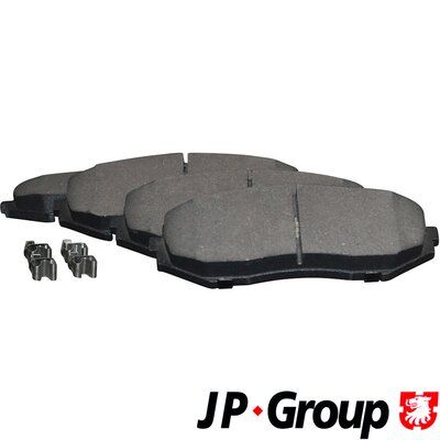 Колодки тормозные дисковые передние JP Group 4763601110