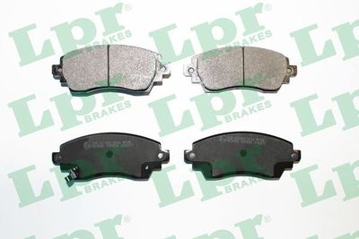 Колодки тормозные передние LPR 05P834