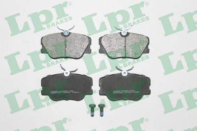 Колодки тормозные дисковые передние LPR 05P280