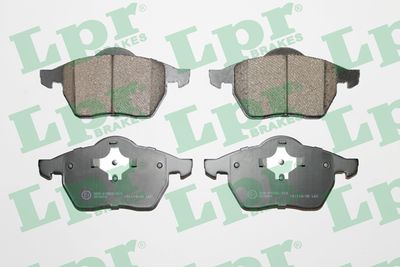 Колодки тормозные дисковые LPR 05P639