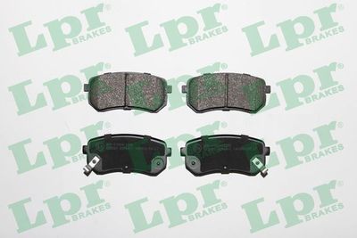 Колодки тормозные дисковые LPR 05P1411