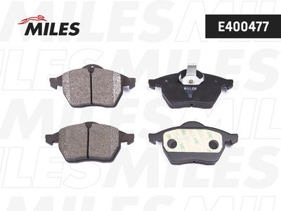 Колодки тормозные передние Miles E400477