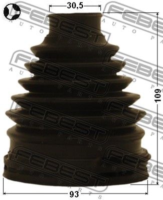 Пыльник ШРУС внутреннего комплект FEBEST 0115GRJ150T