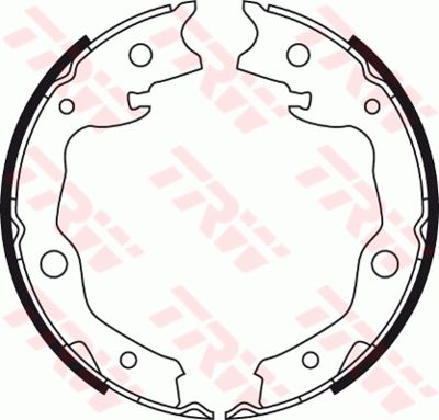 Колодки тормозные барабанные TRW GS8752