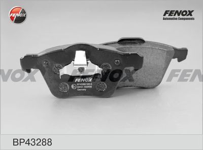 Колодки тормозные передние FENOX BP43288