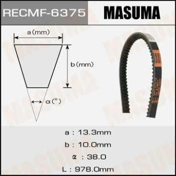 Ремень клиновой Masuma 6375