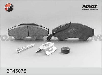 Колодки тормозные дисковые FENOX BP45076