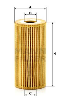 Фильтр масляный MANN-FILTER HU7027Z