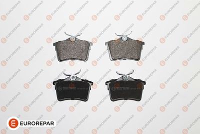 Колодки тормозные дисковые EUROREPAR 1623063180