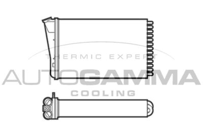 Радиатор отопителя KALE 346820