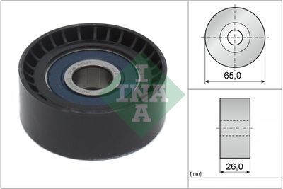 Ролик натяжителя ремня ГРМ INA 532066610