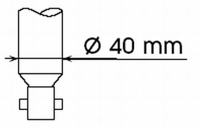 Амортизатор задний KYB 551810