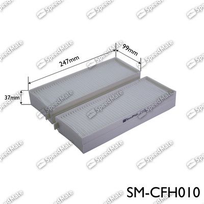 Фильтр салона SPEEDMATE SMCFH010