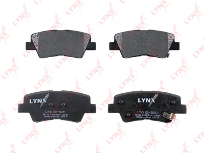 Колодки тормозные задние LYNXauto BD3620