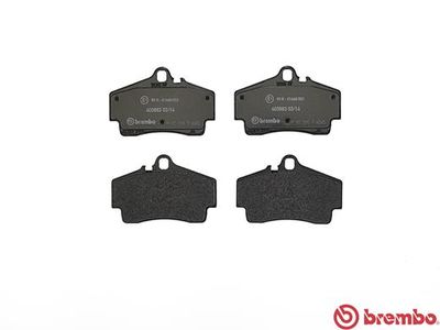 Колодки тормозные дисковые BREMBO P65008