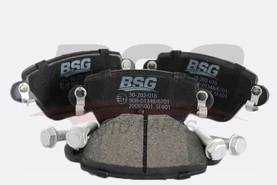 Колодки тормозные задние BSG BSG30200027