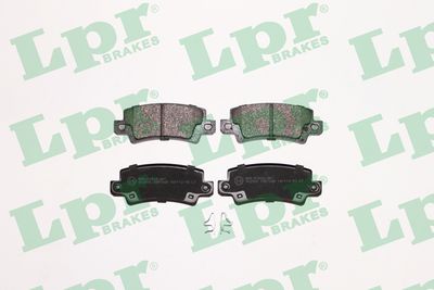 Колодки тормозные дисковые LPR 05P1068