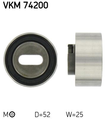 Ролик ремня приводного SKF VKM74200