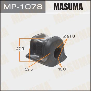 Втулка переднего стабилизатора левая Masuma MP1078