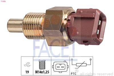 Датчик температуры FACET 73308