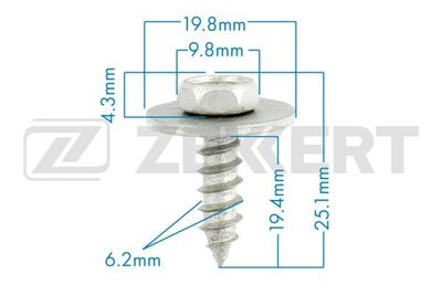 Клипса TOYOTA 9015960383