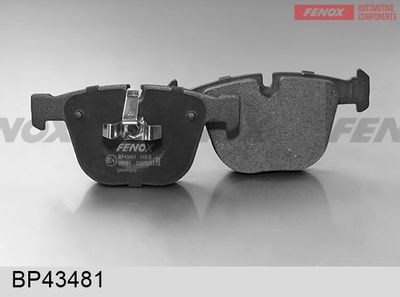 Колодки тормозные дисковые FENOX BP43481