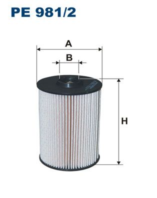Фильтр топливный FILTRON PE9812