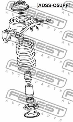 Опора амортизатора FEBEST ADSSQ5UPF