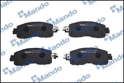 Колодки тормозные дисковые Mando MPN18