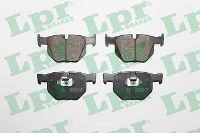 Колодки тормозные дисковые LPR 05P1472
