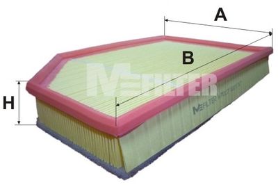 Фильтр воздушный M-Filter K7027