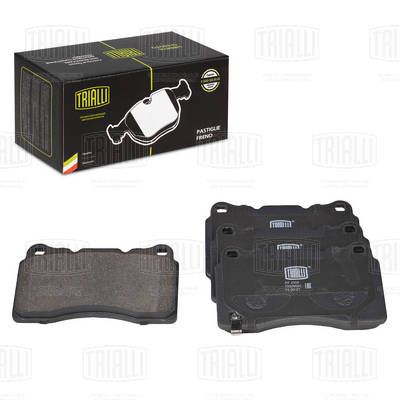 Колодки тормозные дисковые передние TRIALLI PF4300