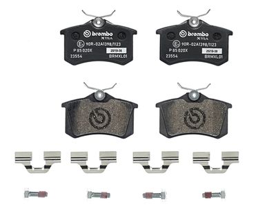 Комплект колодок для дискового тормоза BREMBO P85020X