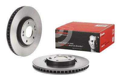 Диск тормозной передний вентилируемый BREMBO 09D21011