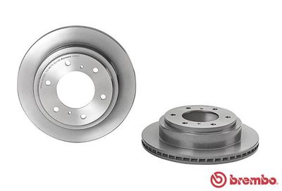 Диск тормозной задний вентилируемый BREMBO 09A45011
