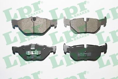 Колодки тормозные задние LPR 05P1876