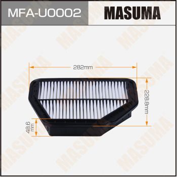 Фильтр воздушный Masuma MFAU0002