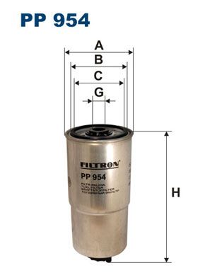 Фильтр топливный FILTRON PP954