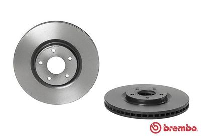 Диск тормозной передний вентилируемый BREMBO 09B35411